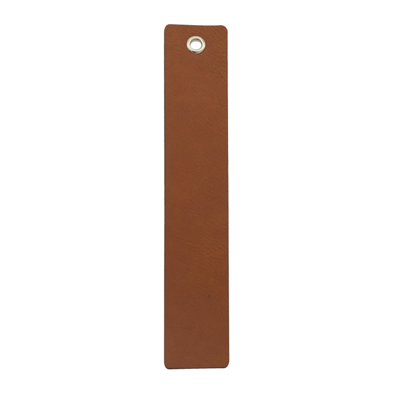 Laserable Leatherette দীর্ঘ আকৃতি বুকমার্ক