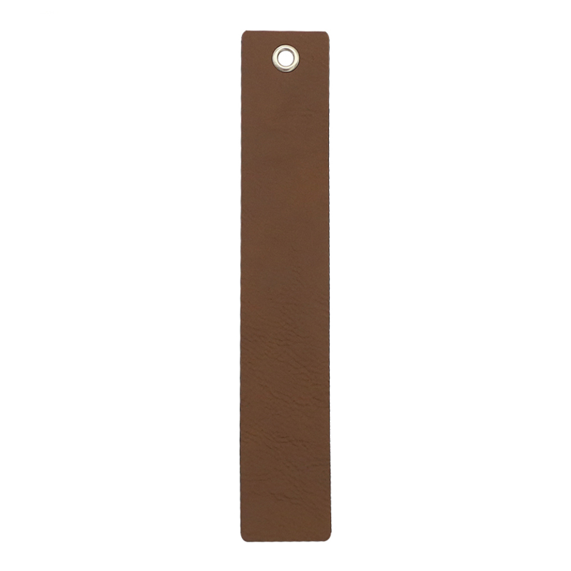Laserable Leatherette দীর্ঘ আকৃতি বুকমার্ক