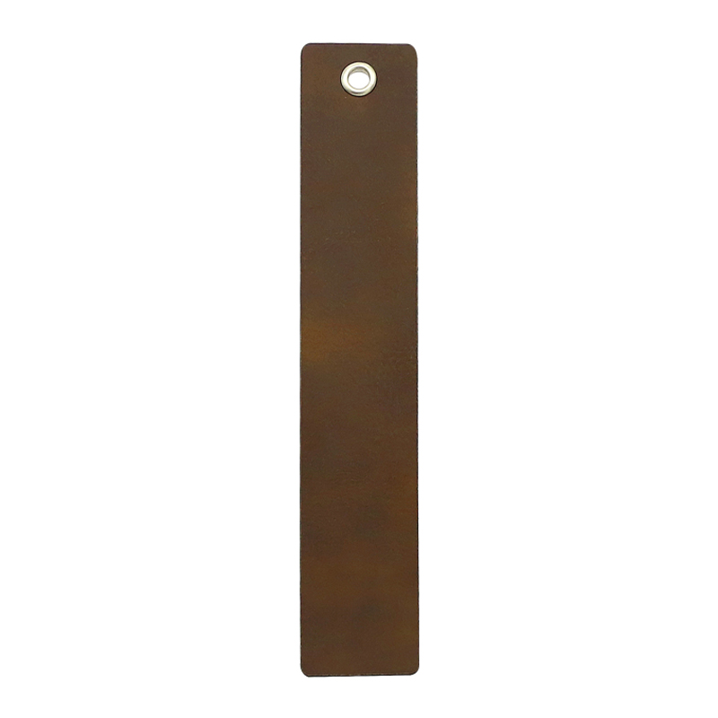 Laserable Leatherette দীর্ঘ আকৃতি বুকমার্ক