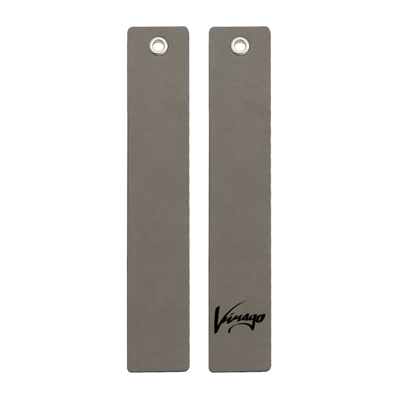 Laserable Leatherette দীর্ঘ আকৃতি বুকমার্ক