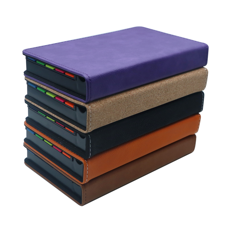 Laserable Leatherette আয়তক্ষেত্র নোটপ্যাড হোল্ডার