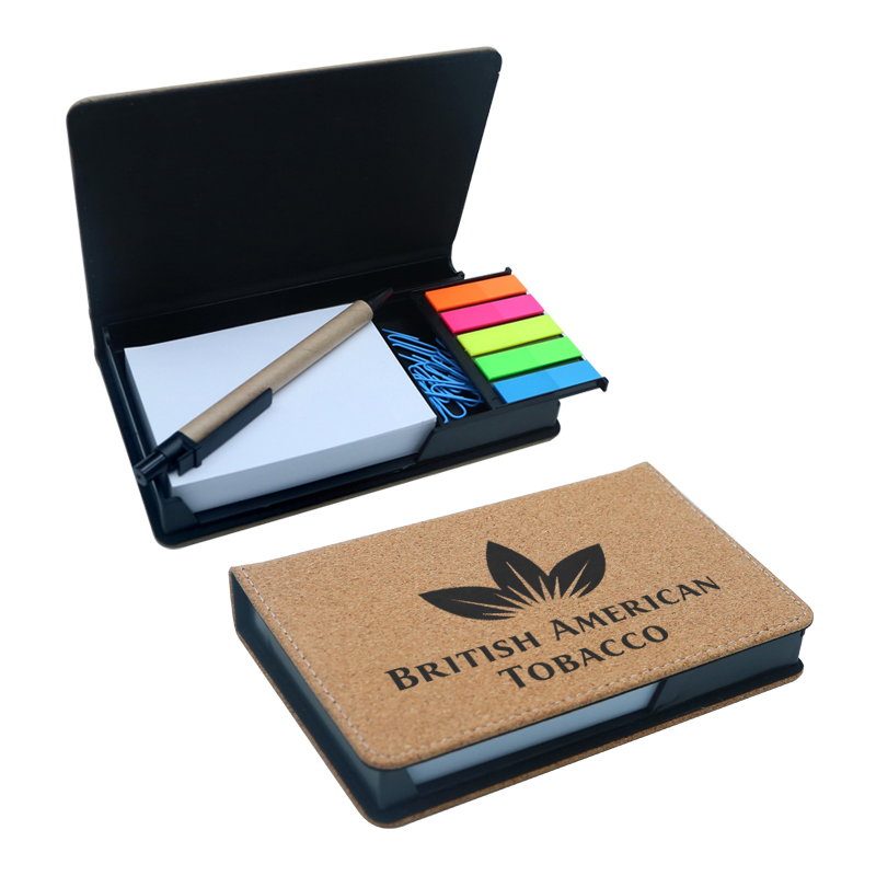 Laserable Leatherette আয়তক্ষেত্র নোটপ্যাড হোল্ডার