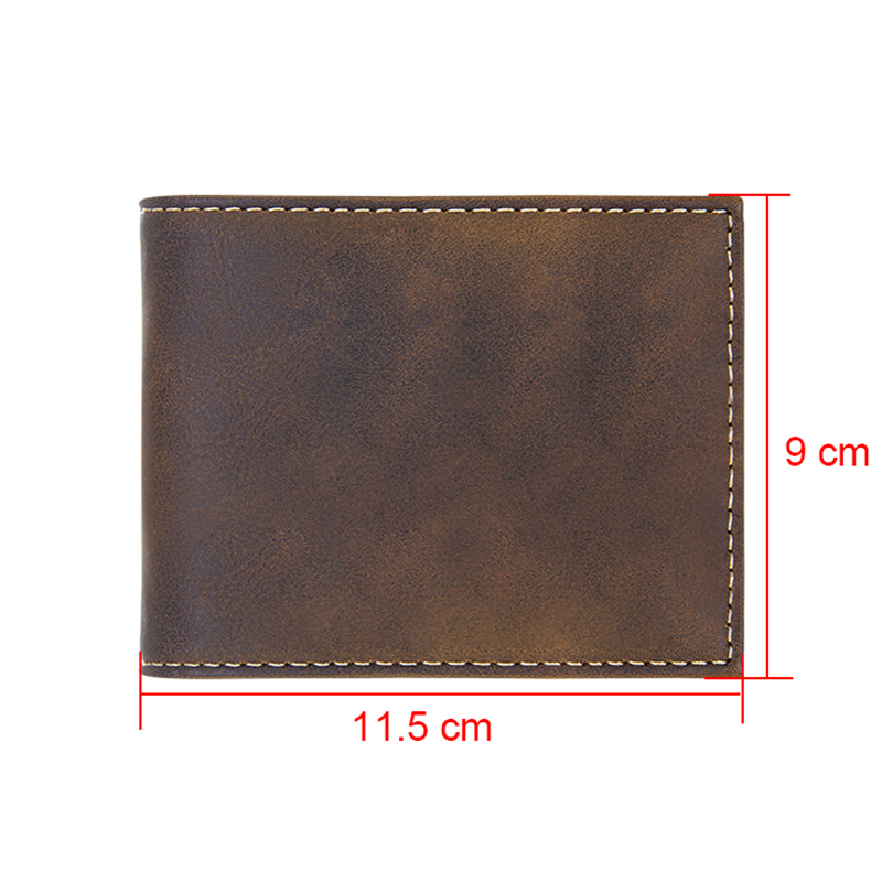 Laserable Leatherette দ্বি-ভাঁজ ওয়ালেট w/ফ্লিপ আইডি প্রদর্শন Laserable Leatherette দ্বি-ভাঁজ ওয়ালেট w/ফ্লিপ আইডি প্রদর্শন