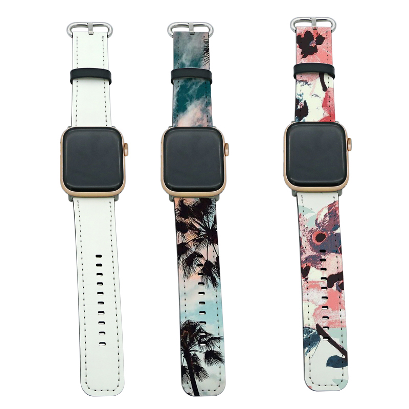 4/5-40mm সিরিজের জন্য পরমানন্দ PU লেদার Apple iWatch ব্যান্ড