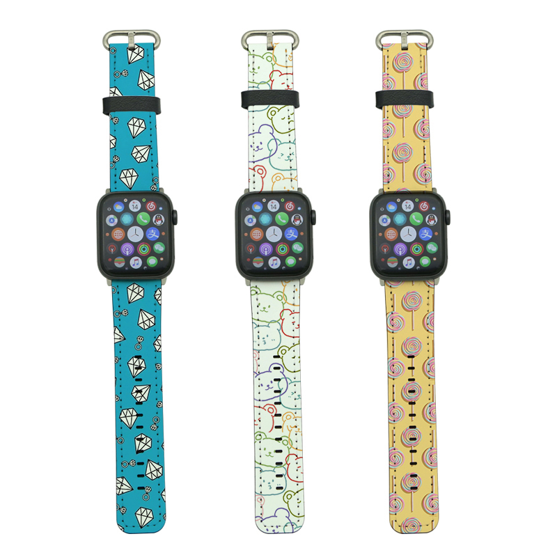 4/5-40mm সিরিজের জন্য পরমানন্দ PU লেদার Apple iWatch ব্যান্ড