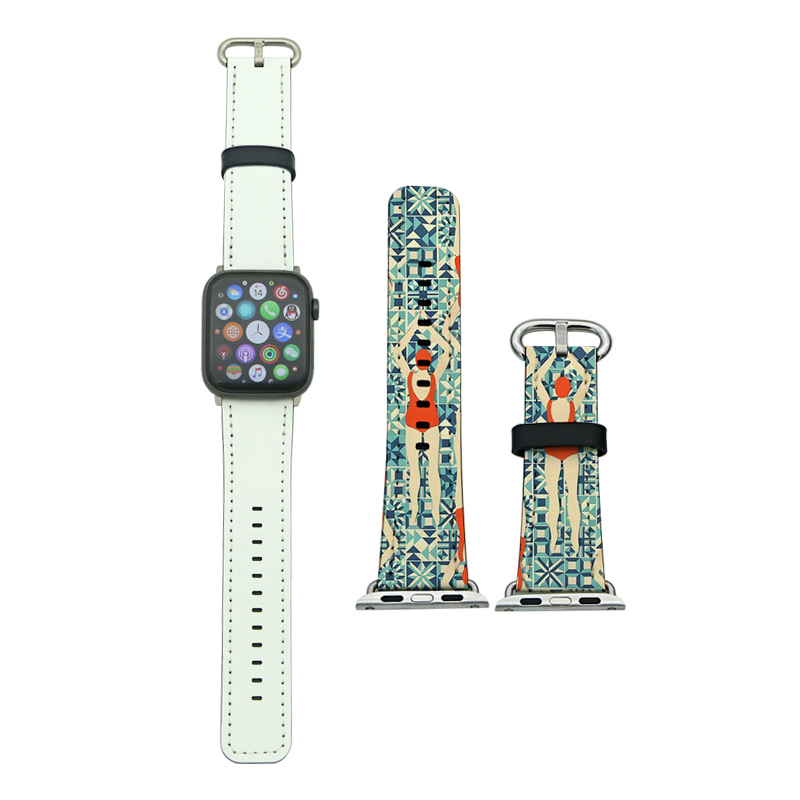 4/5-40mm সিরিজের জন্য পরমানন্দ PU লেদার Apple iWatch ব্যান্ড