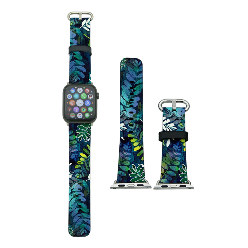4/5-40mm সিরিজের জন্য পরমানন্দ PU লেদার Apple iWatch ব্যান্ড