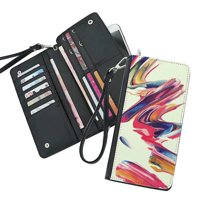 কব্জি চাবুক সঙ্গে পরমানন্দ Leatherette Wallets - ক্লাসিক