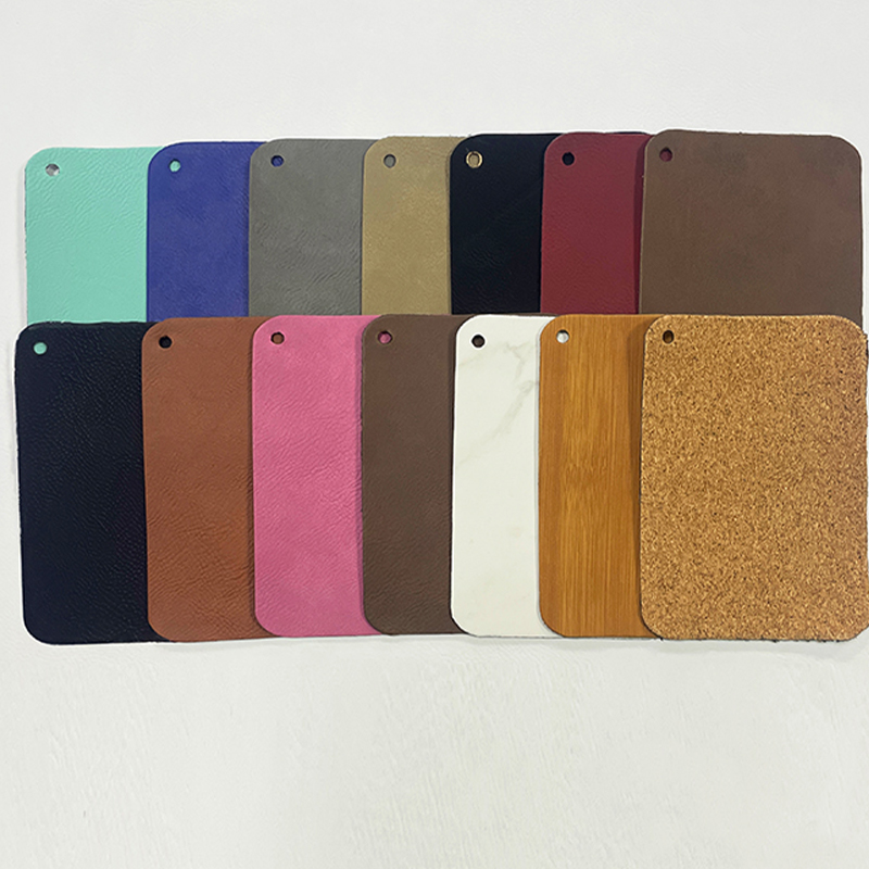 আঠালো / আঠালো ছাড়া laserable leatherette শীট