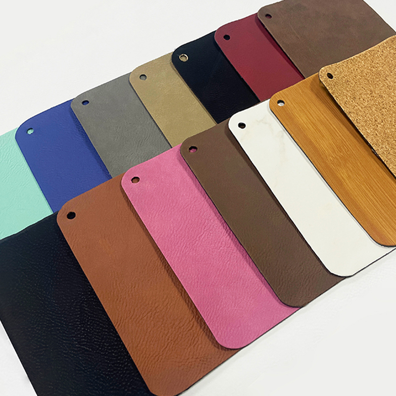 আঠালো / আঠালো ছাড়া laserable leatherette শীট